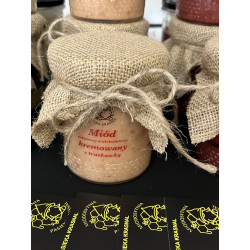 Miód kremowany z truskawą...