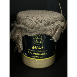 Miód kremowany z cytryną 0,5kg