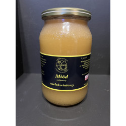 Miód wielokwiatowy 0,9l 1,2kg